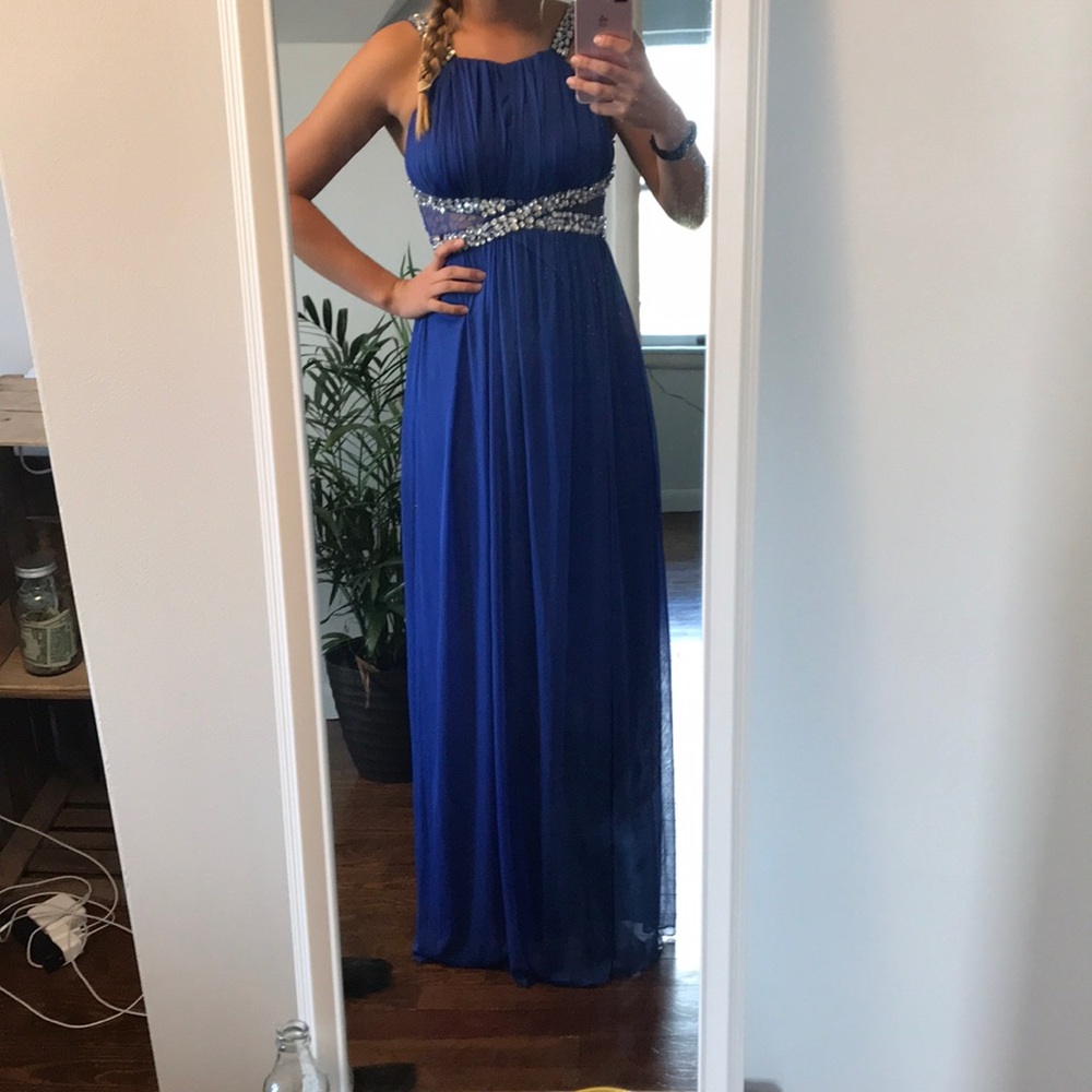 Royal Blue Prom dress